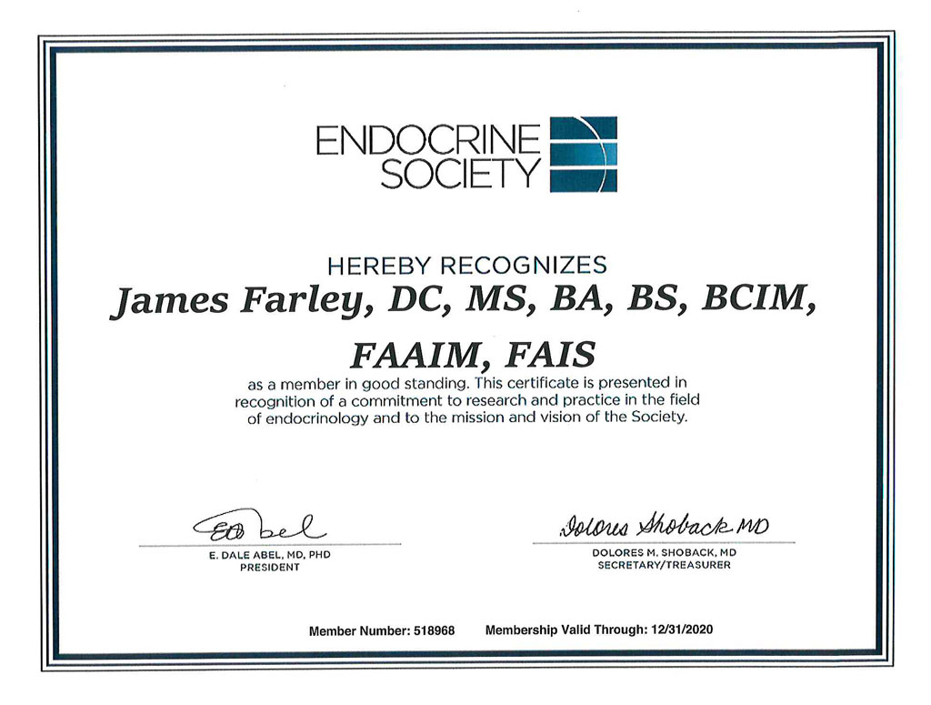 Dr Farley Endocrine Society