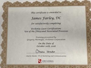 erchonia laser certification 2018